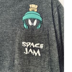 Space Jam Marvin the Martian Size Small Tailgate for American Eagle Gray T-Shirt